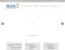 Tablet Screenshot of bizs.de